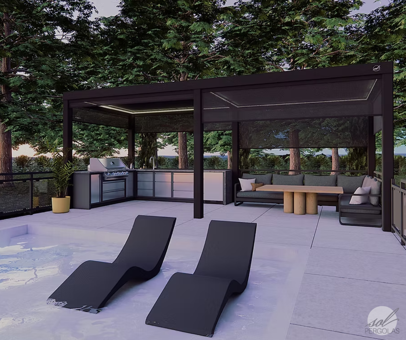 Ontario Pergola Luxe